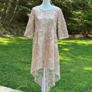 ZaraBeez Women Elegant & Fashionable High Low Hem Skirt Dress